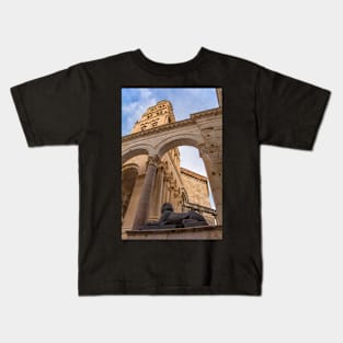 Egyptian Sphinx in Split, Croatia Kids T-Shirt